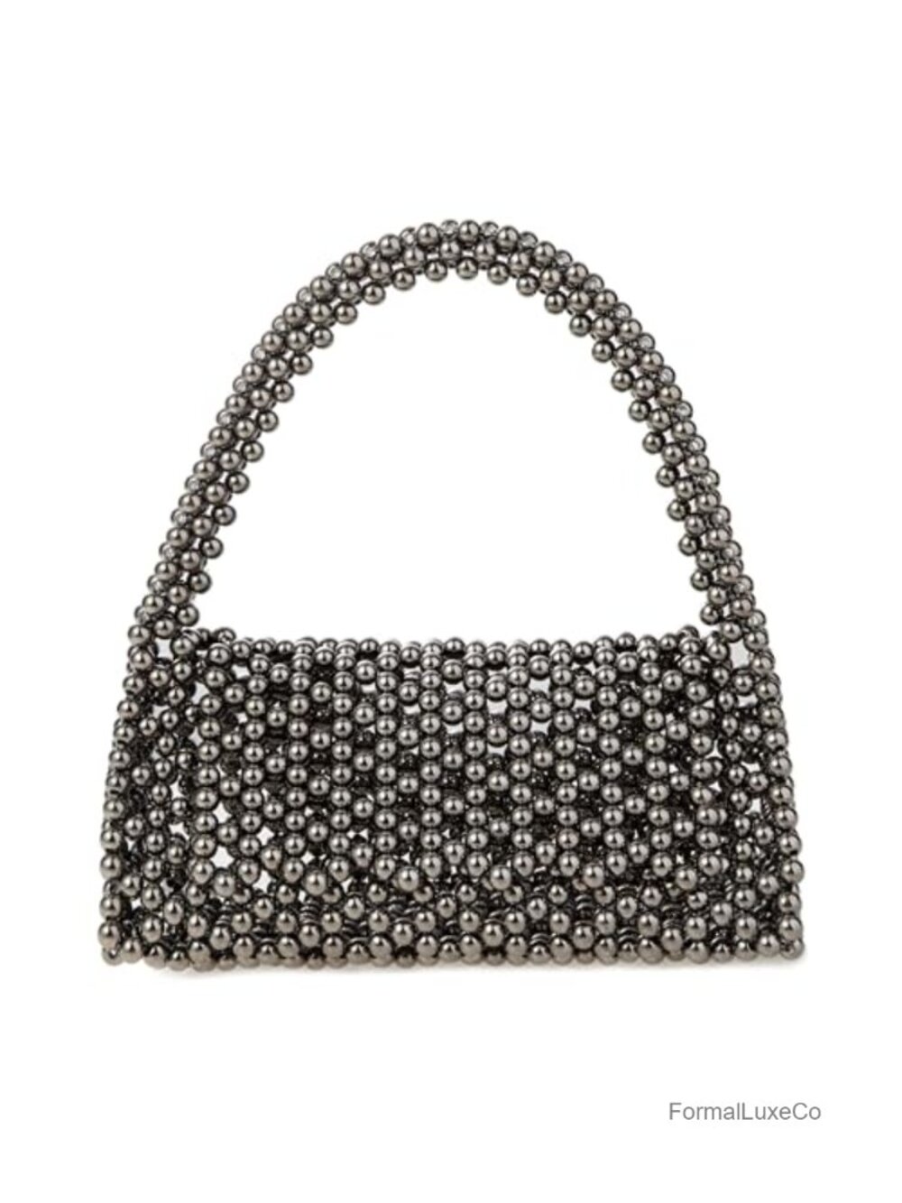 Handmade Acrylic Beaded Clutch Evening Bag Wedding Party